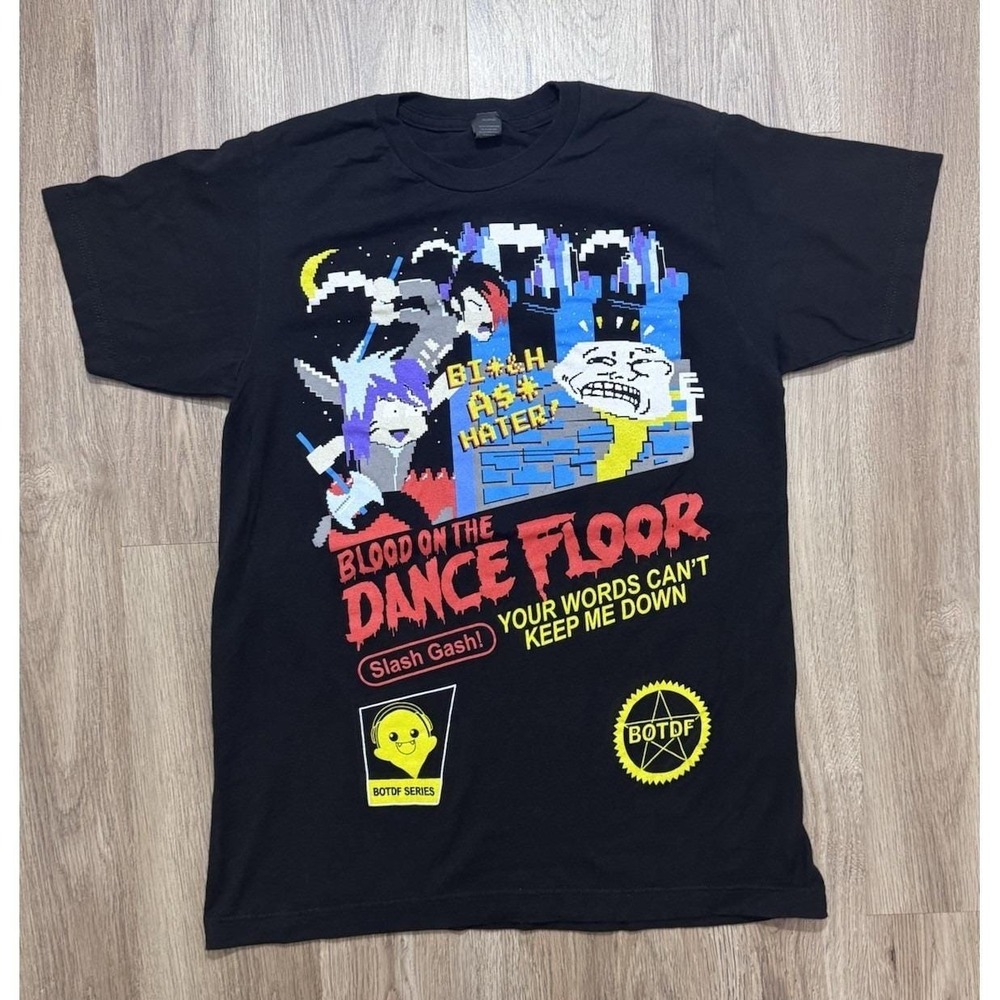 Y2K Tultex Blood On The Dance Floor T Shirt Size S